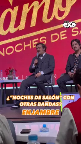 #Enjambre nos platicó que piensa de qué otra banda adopte “Noches de salón” 🫣🐝