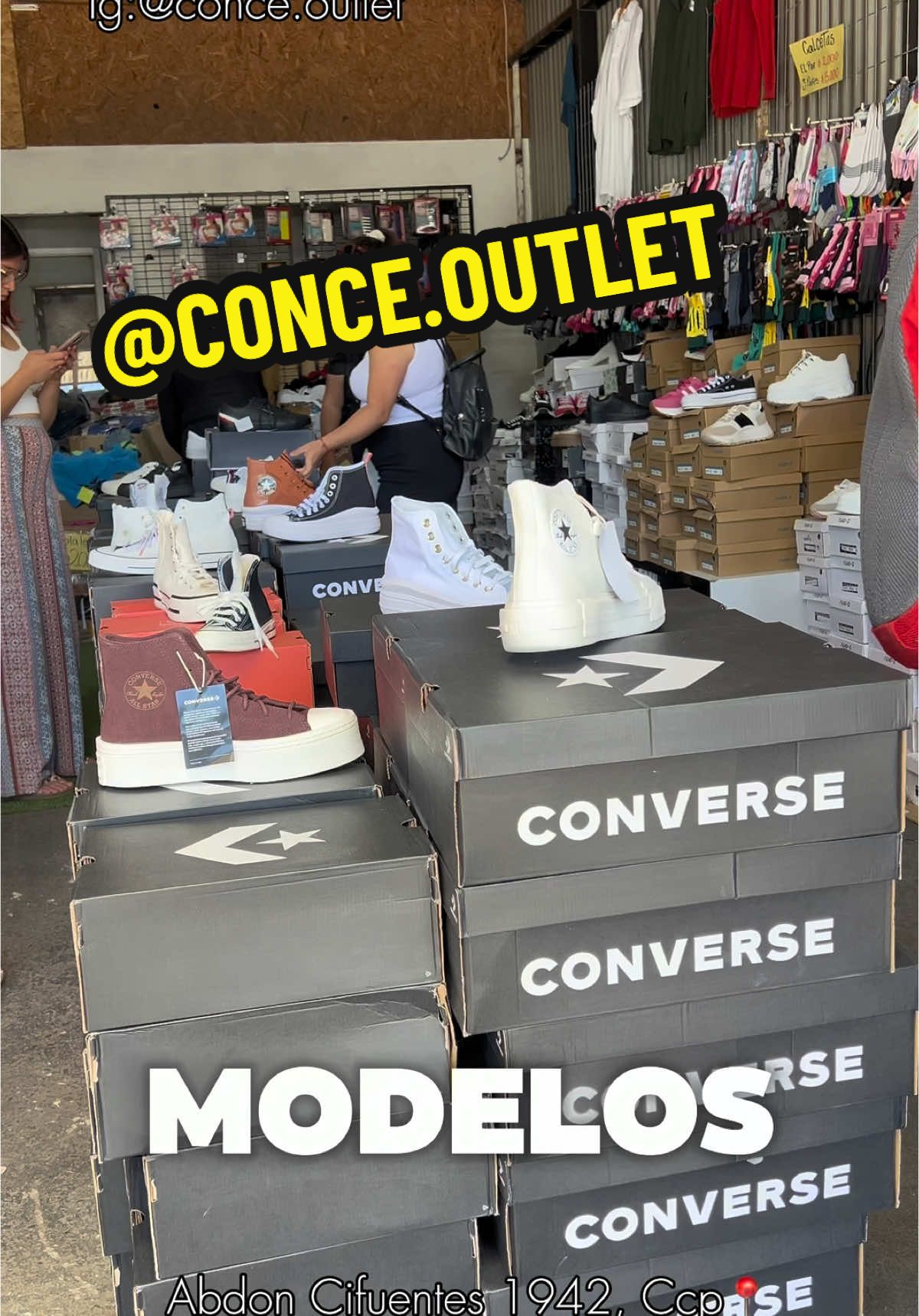 Adelanta tus regalos de navidad en @conce.outlet y aprovecha las ofertas hasta el día viernes 👀🛍️@ConceOutlet #dato #datoenconcepcion #oferta #zapatillas #converse #tommyhilfiger #viral #Vlog #concepcion #chile #outlet #conceoutlet #aluca