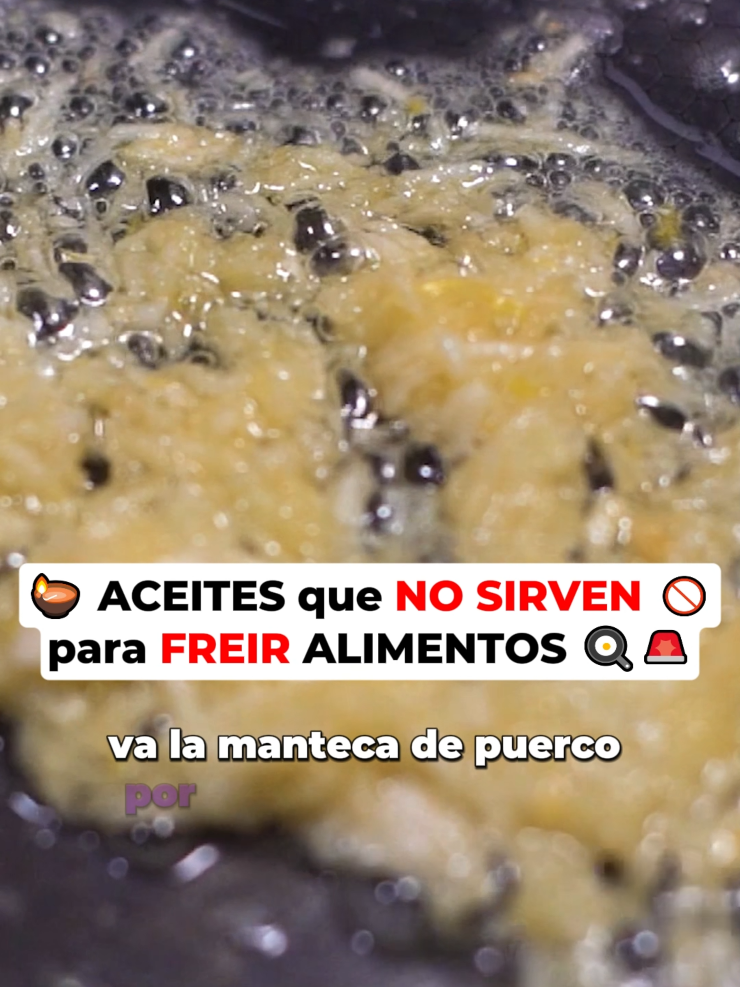 🪔 ACEITES que NO SIRVEN 🚫 para FREIR ALIMENTOS 🍳🚨 @soyrafacarbajal