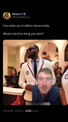 What would you do?#greenscreen #lebronjames #losangeleslakers #NBA #nbatiktok #basketball #lebron #lioli 