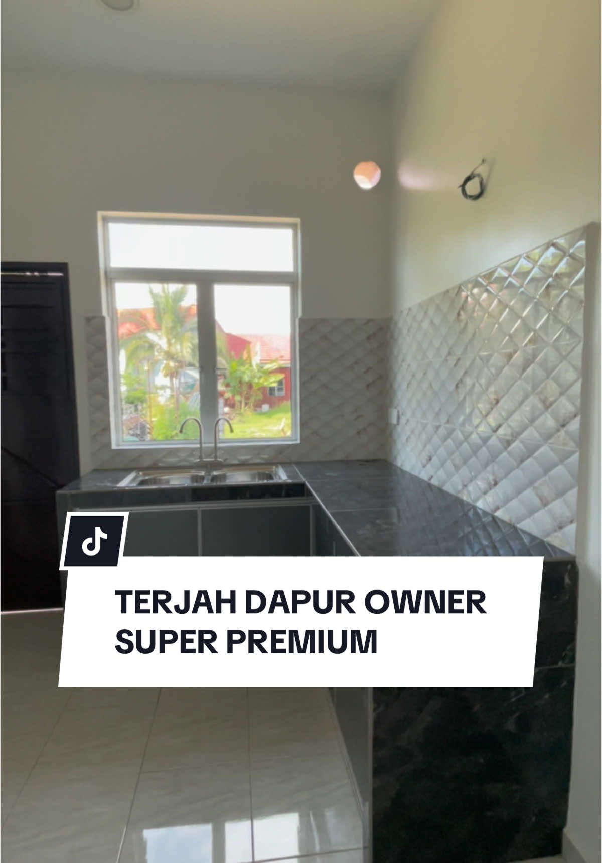 TERJAH DAPUR OWNER SUPER PREMIUM  #lppsaloan #homestay #kedahdarulaman🌾 #johangroup30sdnbhd #kedah #rumahmodernminimalis 