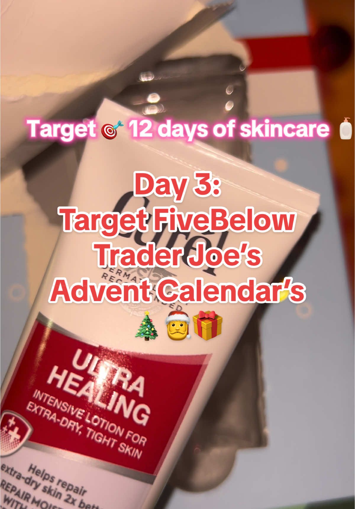 Lets open day 3 🎁  @target @Five Below  #adventcalendaropening #adventcalendar #targetadventcalendar #day3 #openwithme #christmas #christmascountdown #makeup #skincare #haircare #repost #series #target #traderjoes #fivebelow 