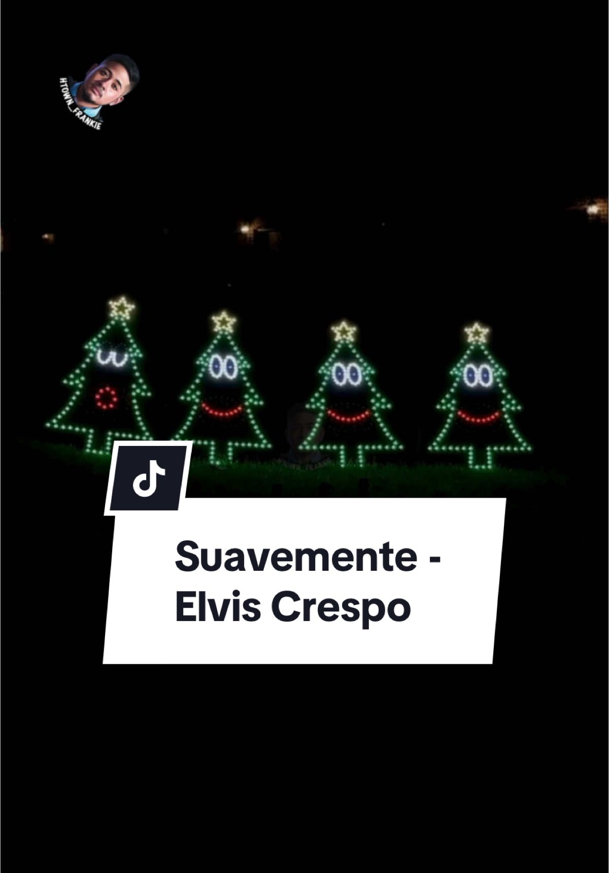 I think Suavemente means “Report to the dance floor immediately” because that’s what happens 🔥😁 - @Elvis Crespo | #htown_frankie #suavemente #suavementechallenge #lightshow #christmas #feliznavidad #fyp