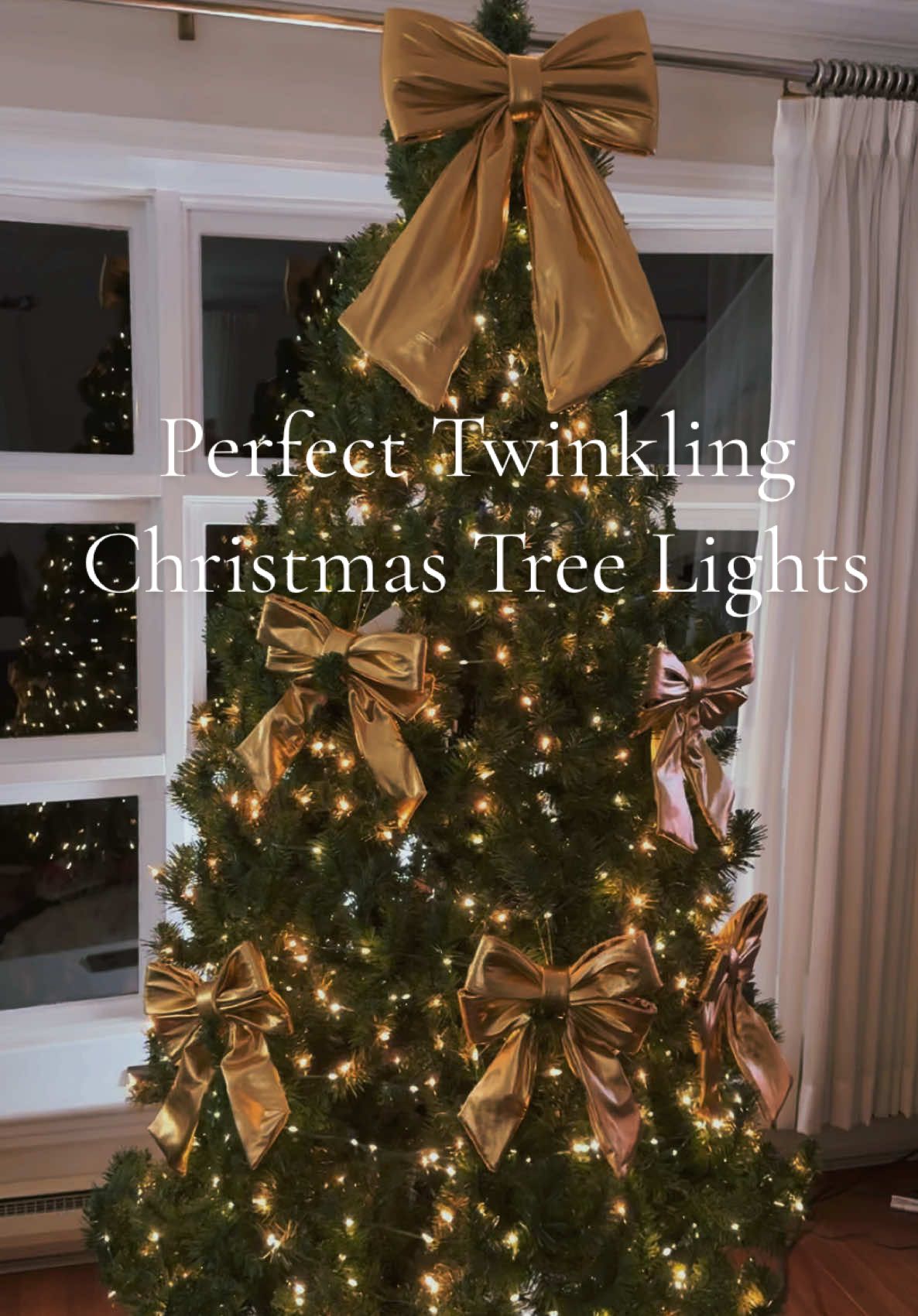 Keep the tree but get these perfect twinkling Christmas tree lights! ⭐️ #creatorsearchinsights #christmastree #sparklinglights #amazonfinds @Amazon 