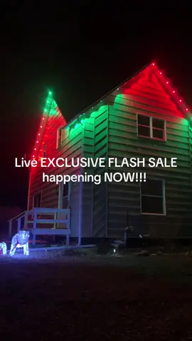 Dont miss this deal!!!! See you over there!! #lights #permanentoutdoorlights #outdoorlights #liveflashsale #hugesavings 