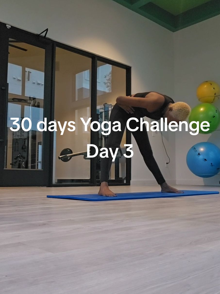 Day 3 of my 30 days Yoga Challenge. My body has so many limits. I tried the Wide-legged forward bend pose for the 1st time and it was almost completely restricted. But after today's session, I feel light and connected. 27 days to go!!! #relatable #creatorsearchinsights #fypシ゚viral #yogachallenge #30dayschallenge #gratitude #viralvideo #yoga 