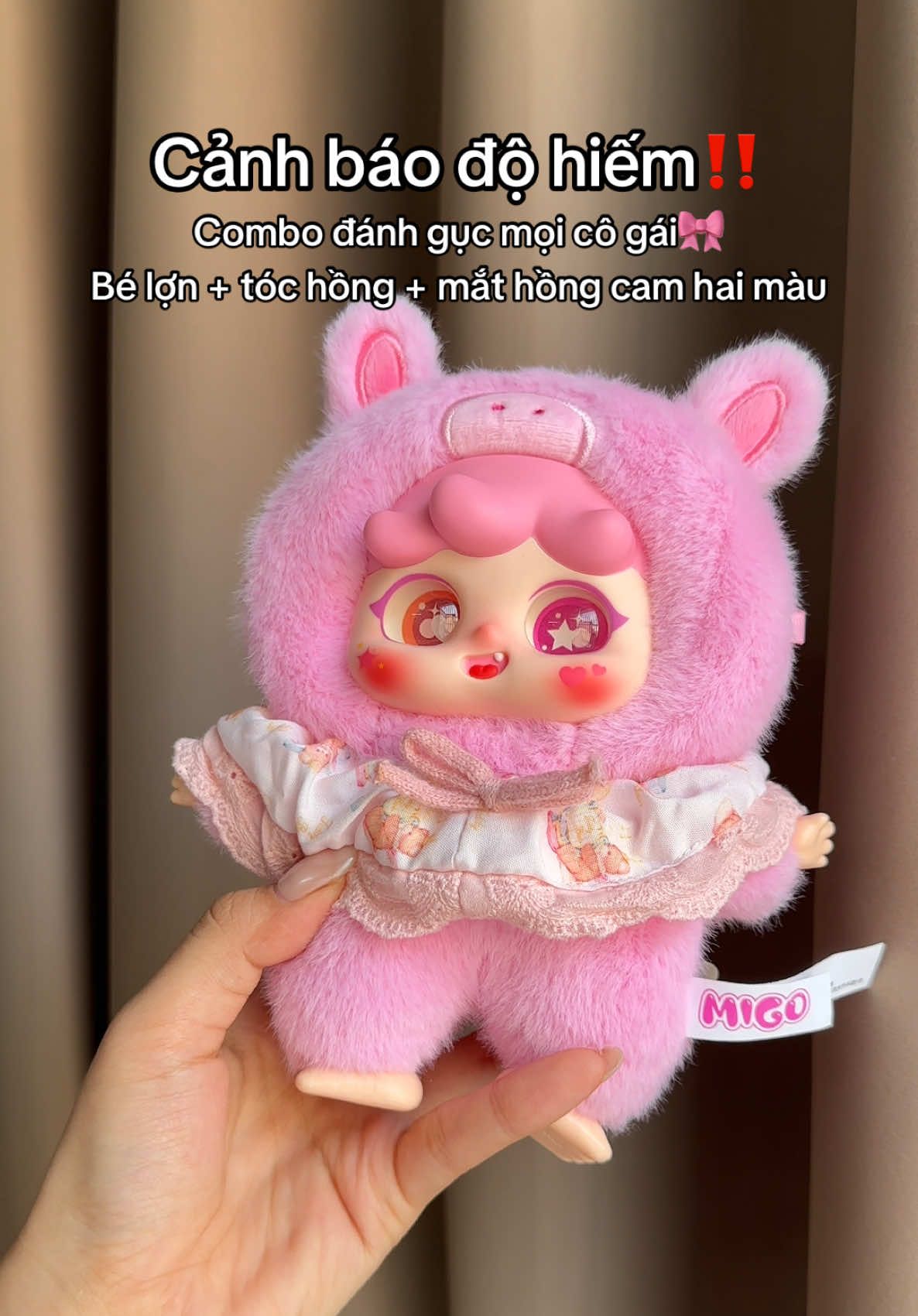 CẢNH BÁO ĐỘ HIẾM‼️  #unboxing #blindbox #migobedtimestory #migo #beba 