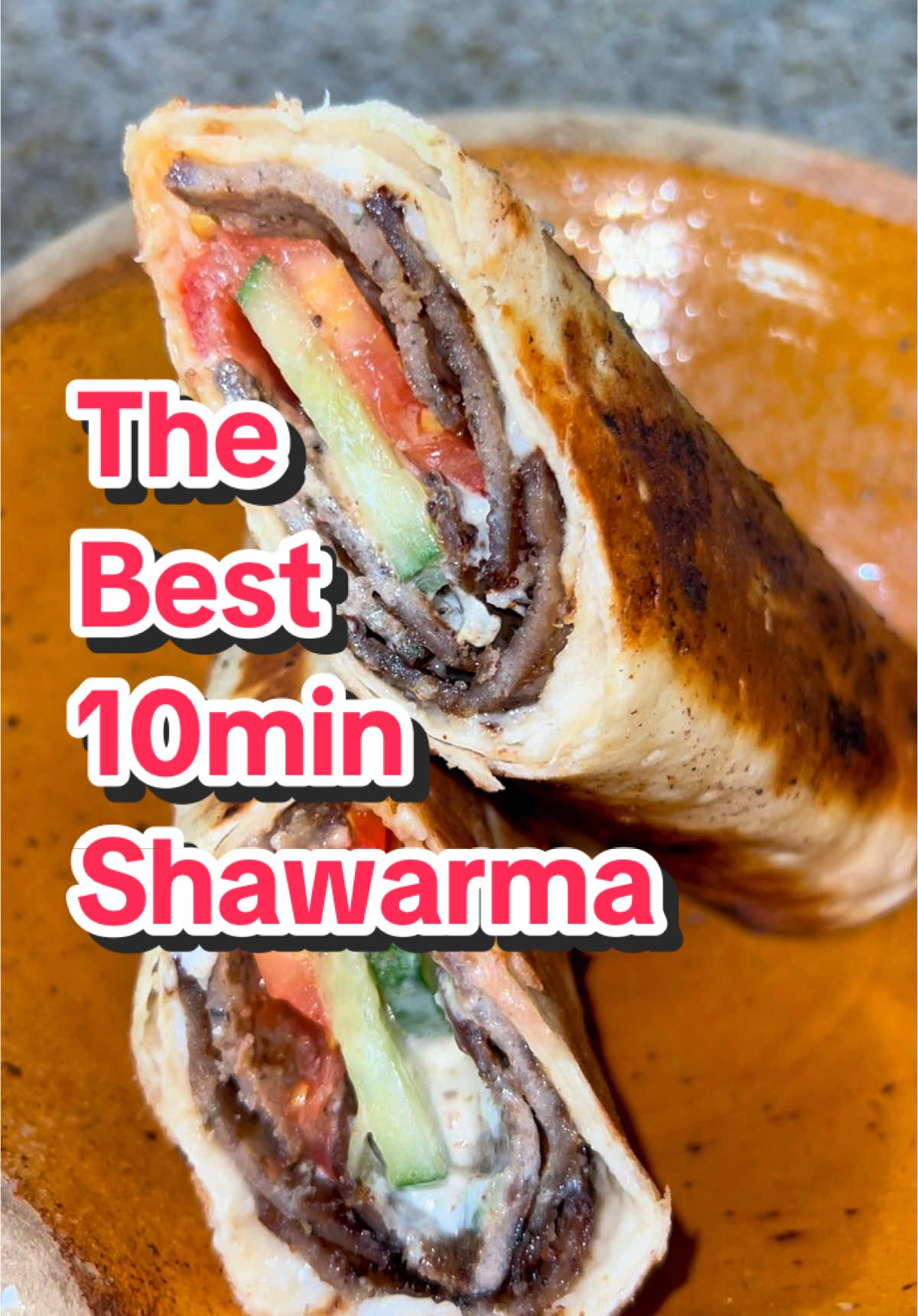 I could eat 10 of these #shawarma #fypシ #trending #middleeasternfood 