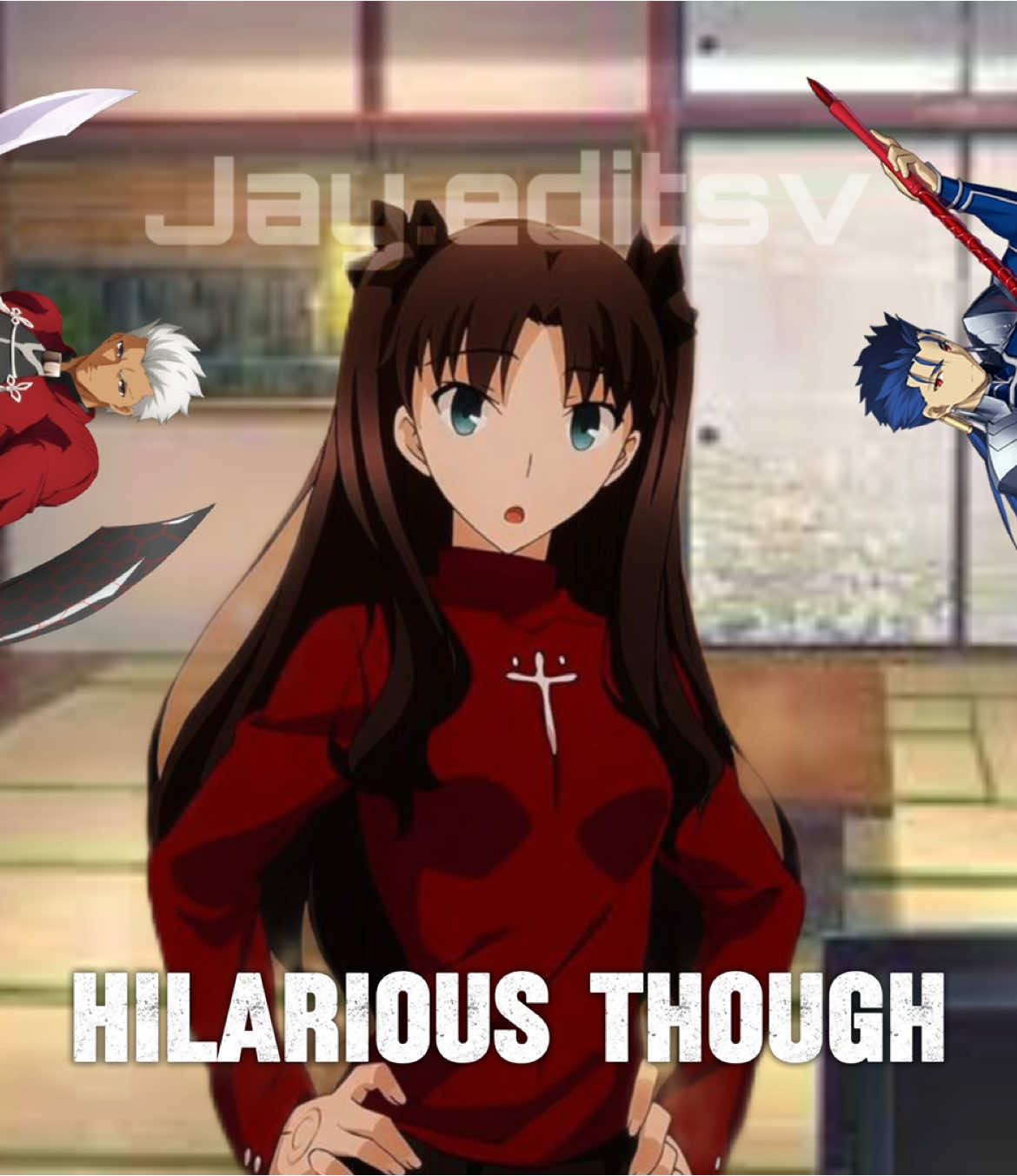 So much drama in the fate universe 😭 [FATE STAY NIGHT BEHIND THE SCENES]{ORIGINAL CONTENT TIKTOK} #fatestaynight #fateseries #fategrandorder #fate #saber #rintohsaka #fyp #fypシ゚viral #animeedit #animefyp #animetiktok 