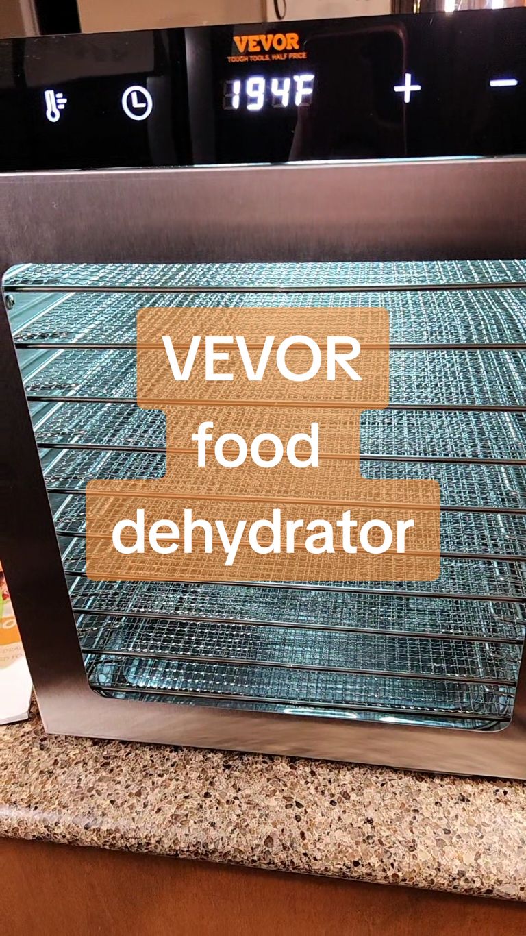 This food dehydrator from @Vevor_US  is an excellent choice for making your own fruit snacks, fruits & veggies, pet treats & so much more. You cannot beat  the quality or the price! #fyp #vevor  #tiktokshopholidayhaul #dehydrated #homesteading #healthysnacks #DIY #pettreats #healthyrecipes 