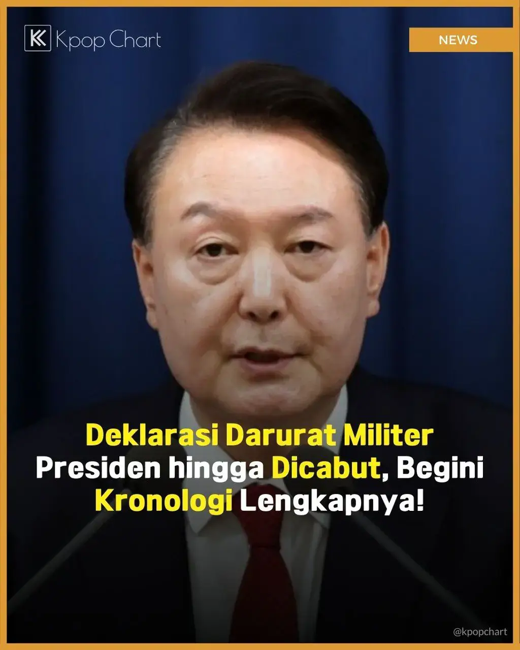 Ini kronologi lengkap deklarasi darurat militer Presiden Korea Selatan hingga dicabut! #YoonSukYeol #KoreaSelatan #DaruratMiliter #kpopchart #kpopchartmedia