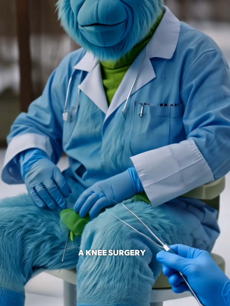 Would a Knee Surgery give you Rizz? #thegrinch #kneesurgery #yns #nonchalant #thatfeelingwhenkneesurgeryistomorrow 