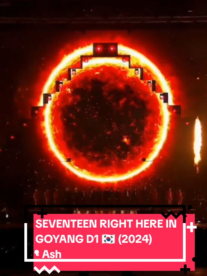 🎥 SEVENTEEN RIGHT HERE IN GOYANG D1 🇰🇷 (2024) 🎶 SEVENTEEN - Ash  #seventeen #carat #caratland #right #here #goyang #korea #concert #kpop #4upage 