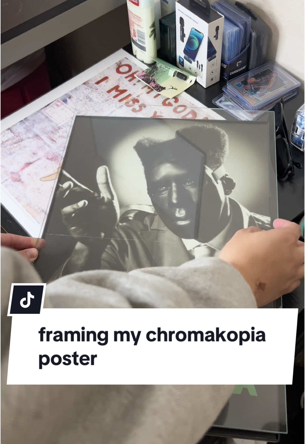 finally got around to frame my chromakopia poster shoutout to michaels for the cybermonday deal lol now i have to actually put it up on my wall prob gonna put it off for like another 6 months  #fyp #tylerthecreator #chromakopia #poster #musicrecommendations   #CapCut 