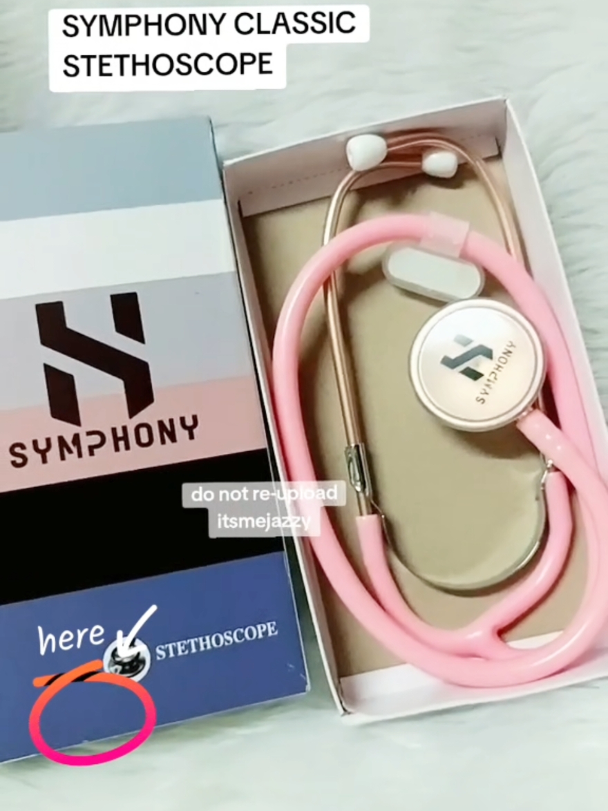 Symphony Classic I Stethoscope #stethoscope #symphonyclassic #stet #nursing #nurse #nursingstudent #medicalstudent #itsmejazzy 