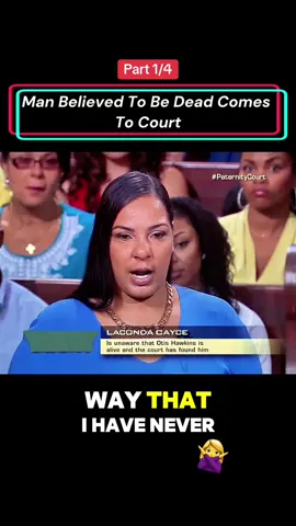 Man Believed To Be Dead Comes To Court (Pt.1) #court #courtroom #courtroomdrama #judge #lawyer 