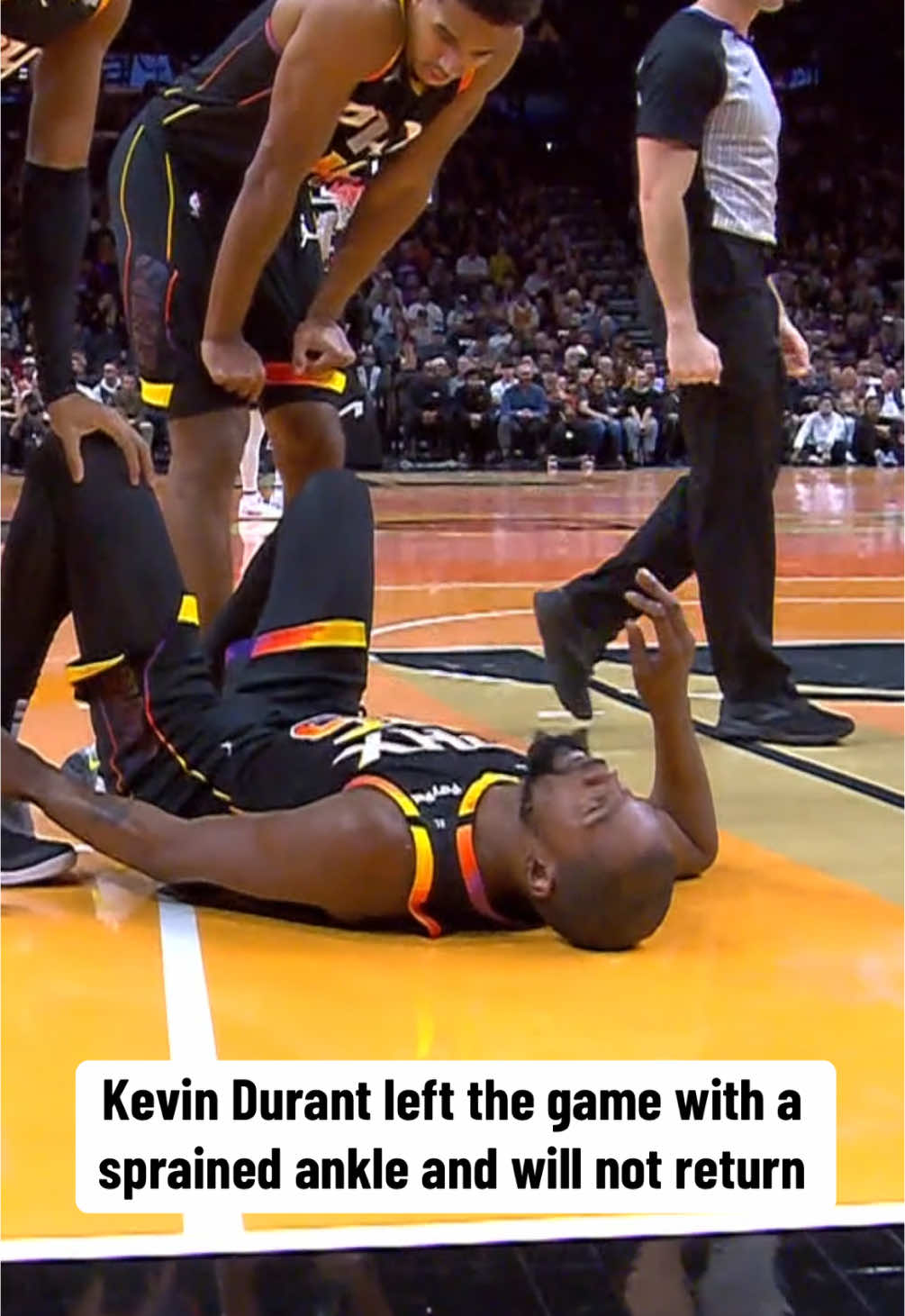 Hope KD is ok 🙏 #NBA #basketball #nbabasketball #kevindurant