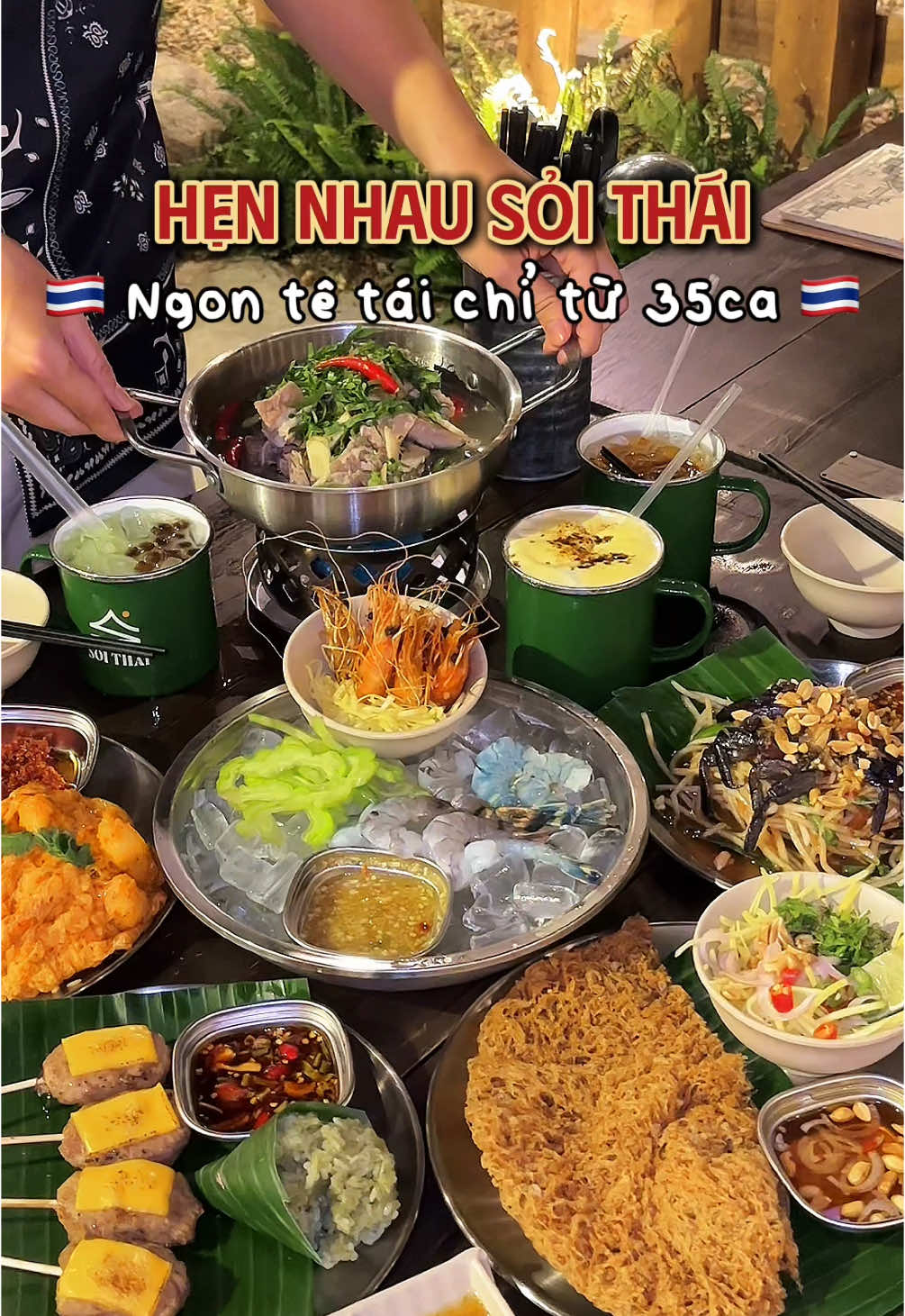 Quán Thái đậm chất siêu nhộn nhịp và đồ ăn ngon✨ #saigonmap #LearnOnTikTok #AnCungTikTok #yjp #vtmgr #viraltiktok #thailandfood #xuhuong 