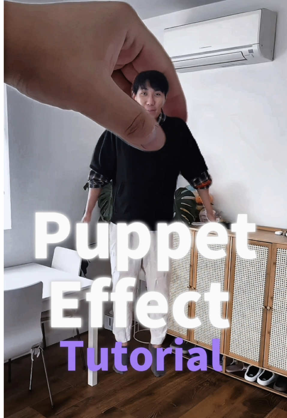 Puppet Effect Tutorial! Easy CapCut edit with your phone.  Follow for more creative content ideas and editing tutorials. #capcutedit #ContentCreation #creativeediting #contentideas #andysocial #creativecontent #puppetedit #edittutorial #socialmediatips 