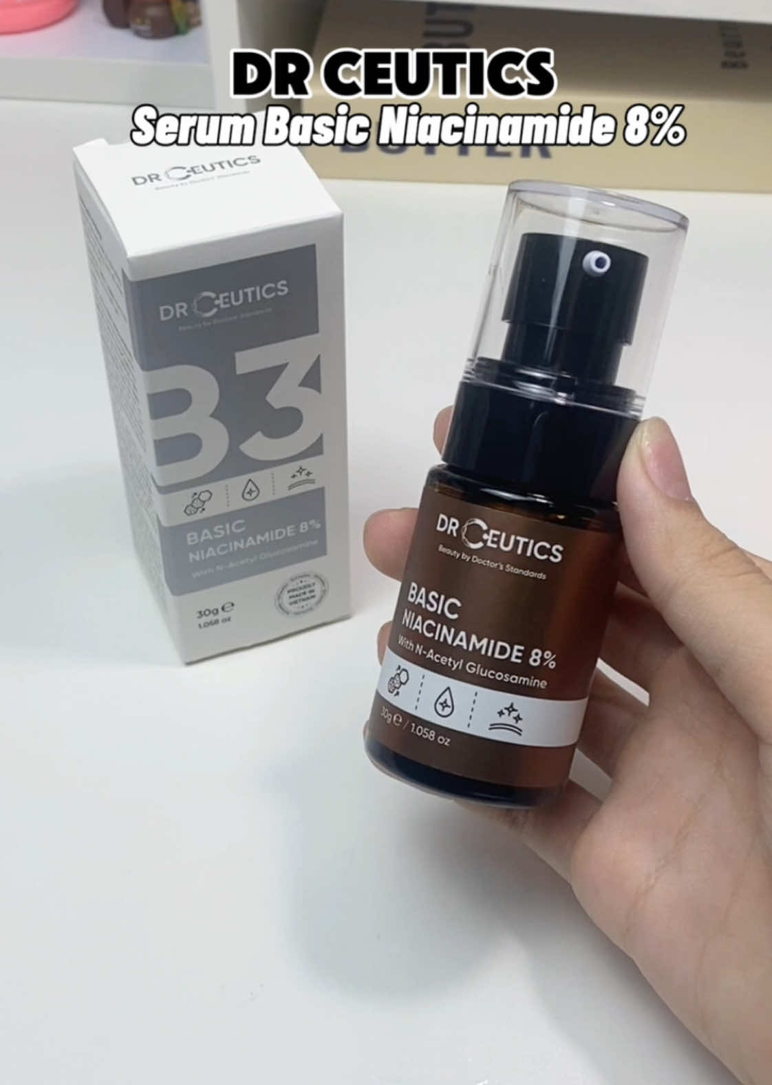 Chân ái cho mấy bà da dầu mụn dễ tái đi tái lại nè 😙🤌🏻#serum #serumdrceutics #drceutics #review #foryou #xh 