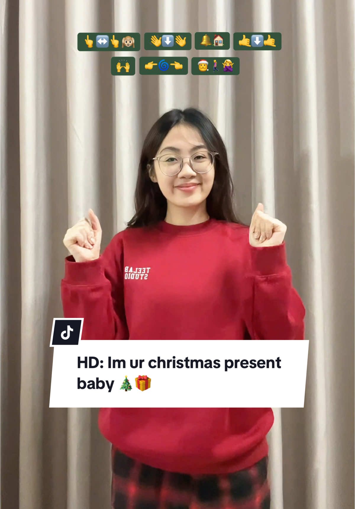 Nhạc cute thế |dc:@Clem |#huongdannhay #imyourchristmaspresentbaby #tiktokdancevn #giangsinh #xuhuong 