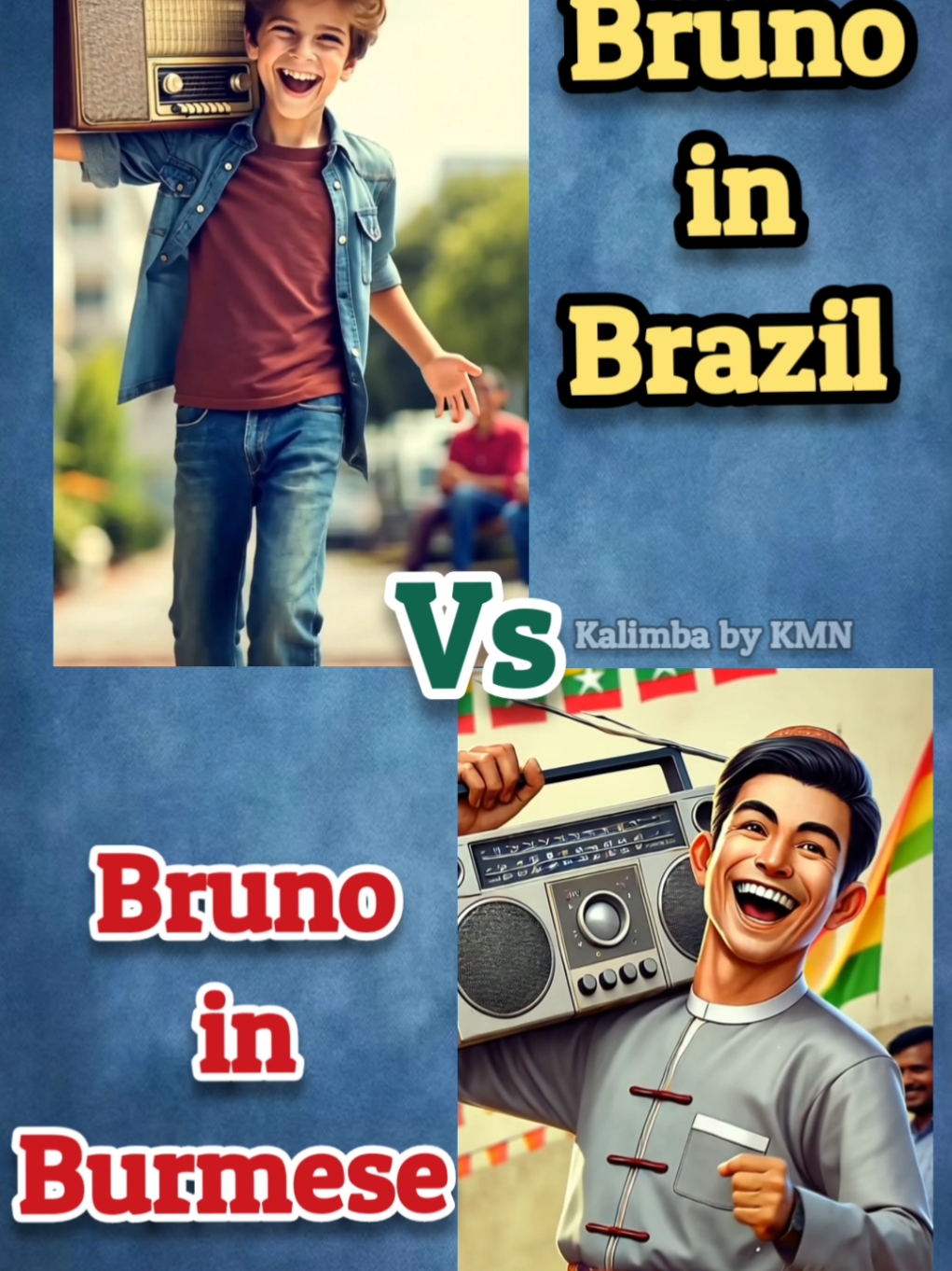 Bruno Mars in Brazil vs Burno Mars in Burmese 😁@brunomars  #brunoinbrazil #song #lyrics #tiktok #foryou #fyp #kalimbabykmn 