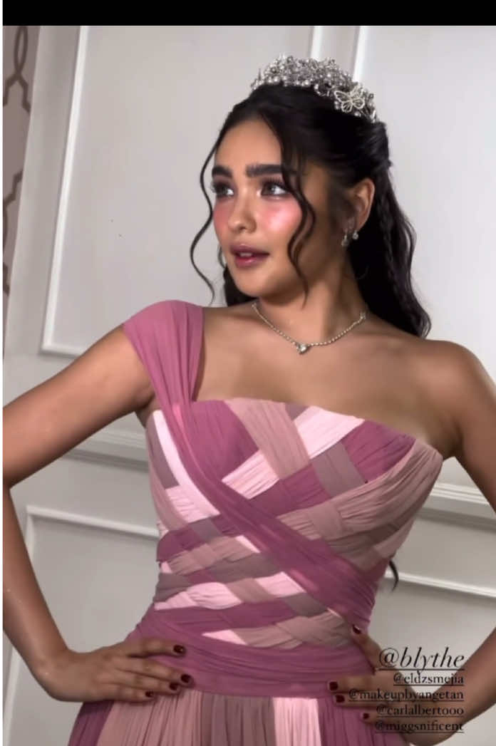 ANDREA BRILLANTES 💎✨  ©️: Dale Mallari 🎥 @eldzsmejia on IG #makeupbyangetan  @Miggsnificent  @Username0234561189 @Carl Arcusa  #lovegala2024 #andreabrillantes #blythe #alyfinds14 