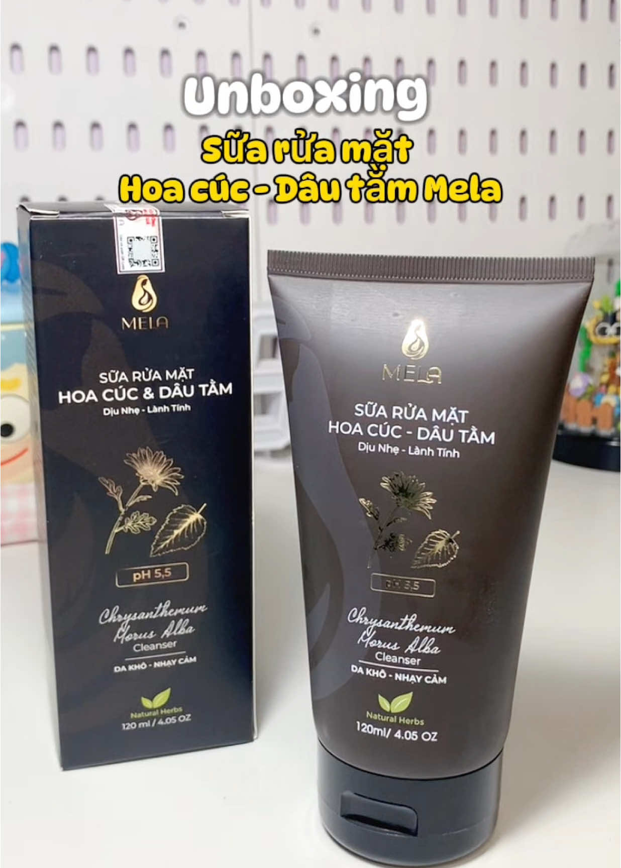 Em sữa rửa mặt chân ái dành cho da khô, da nhạy cảm nè ✨ #suaruamat #mela #melavietnam #suaruamatmela #reviewlamdep #unboxing #skincare #chamsocdamat #xuhuong #viral #fyp 