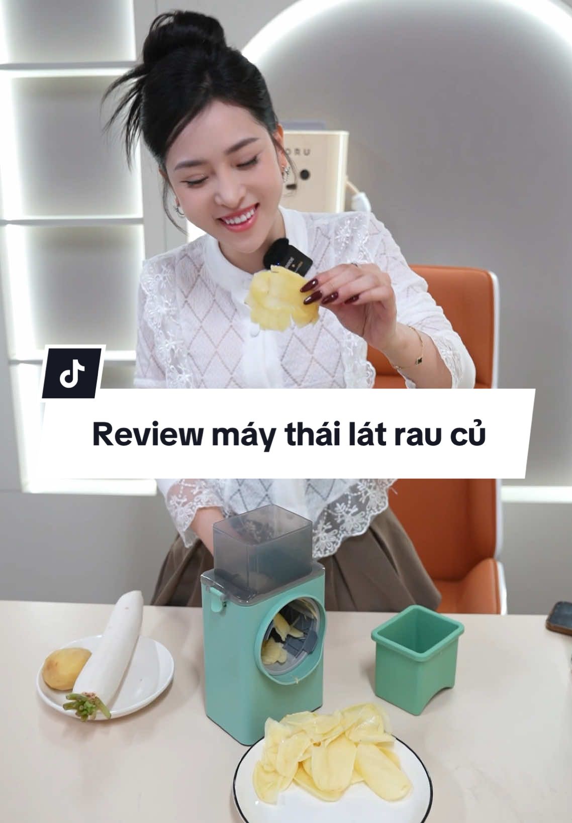 Review máy thái lát rau củ có thực sự đáng tiền?  #tranganna #review #maythailatrau cu