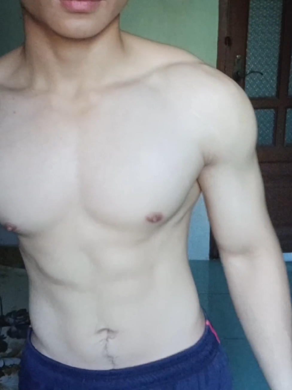 morning physique, no pump #aesthetic #gym #GymTok #physique #viral #fyp