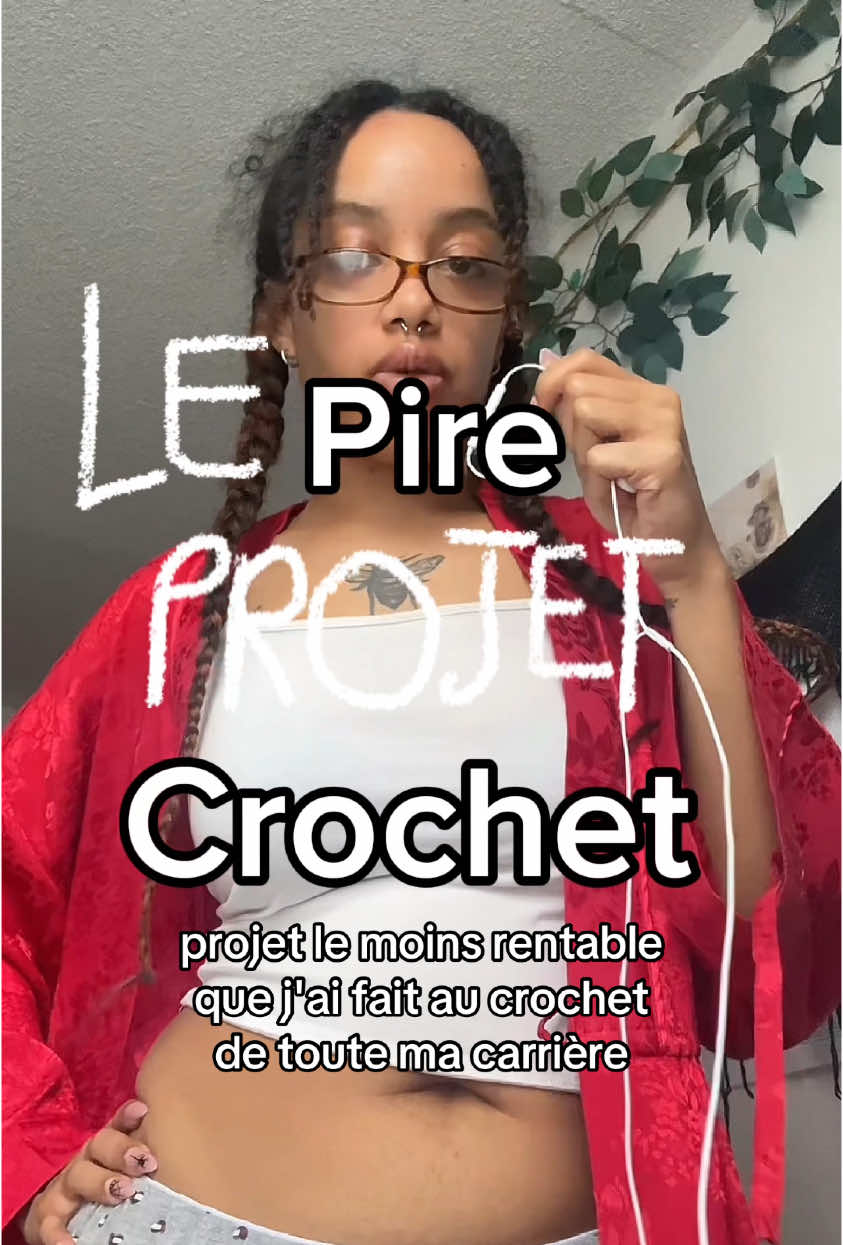 Cette robe me fout la haine #robe #crochet #fail 