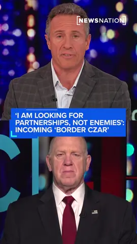 Trump’s incoming “#borderczar” Tom Homan joins “#CUOMO” and says he would “certainly” meet with #NewYorkCity Mayor #EricAdams and wants to help him address their shared concern about the rising number of undocumented migrants and crime in New York City.