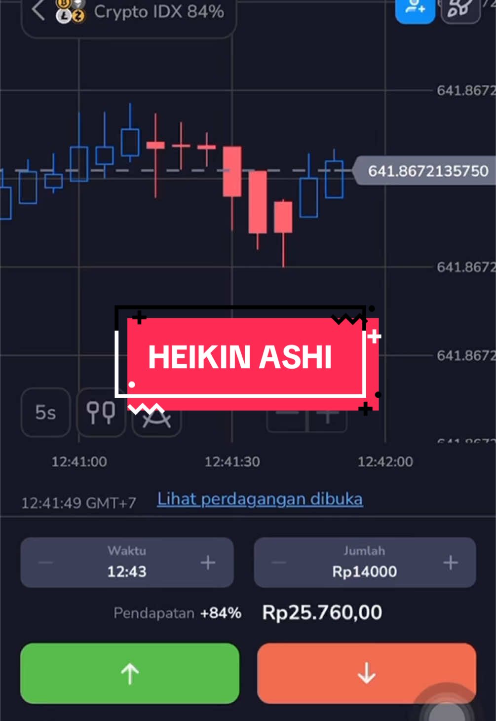 kita coba all in di Heikin ashi,saldo up to 60juta!!' #trading #tradingfx #fyp #stockity #stockitytrading 