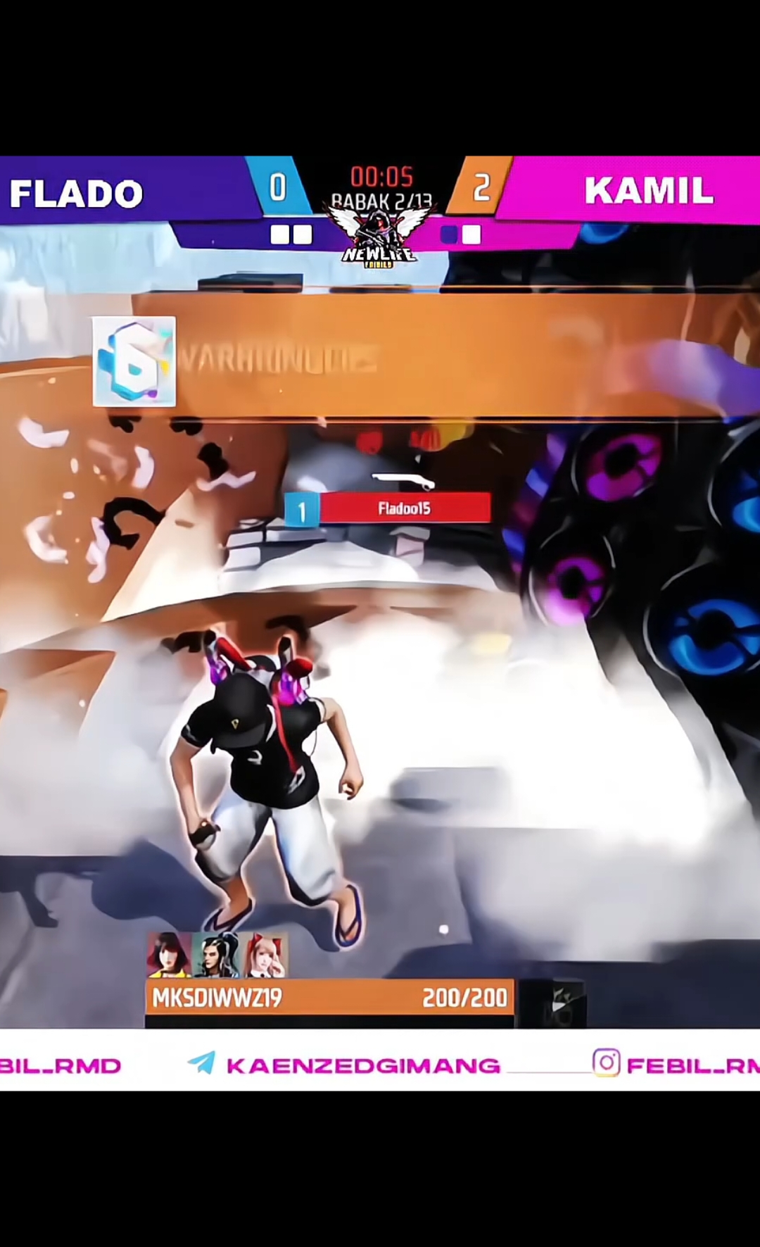 KAMIL 🔥 FLADO VS KAMIL  #battleofstars #elitecees🥴🤙 #kamil #flado #fyp #epic #phonk #viral 