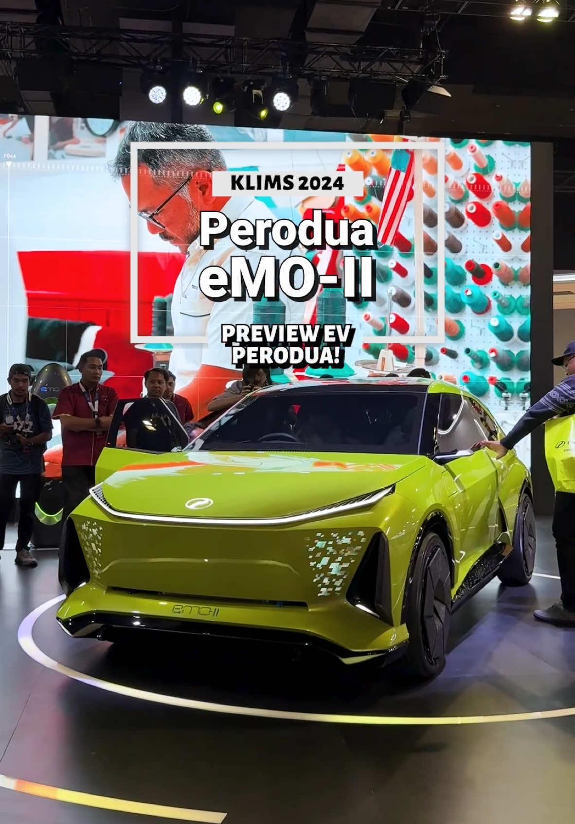 #Perodua eMO-II di #KLIMS! Tahun depan, ni akan jadi #EV pertama Perodua. #paultancars #paultan #peroduaemoii #carsoftiktok #cartok #cartiktok #malaysia #viral #trending #fyp #foryou #foryoupage 