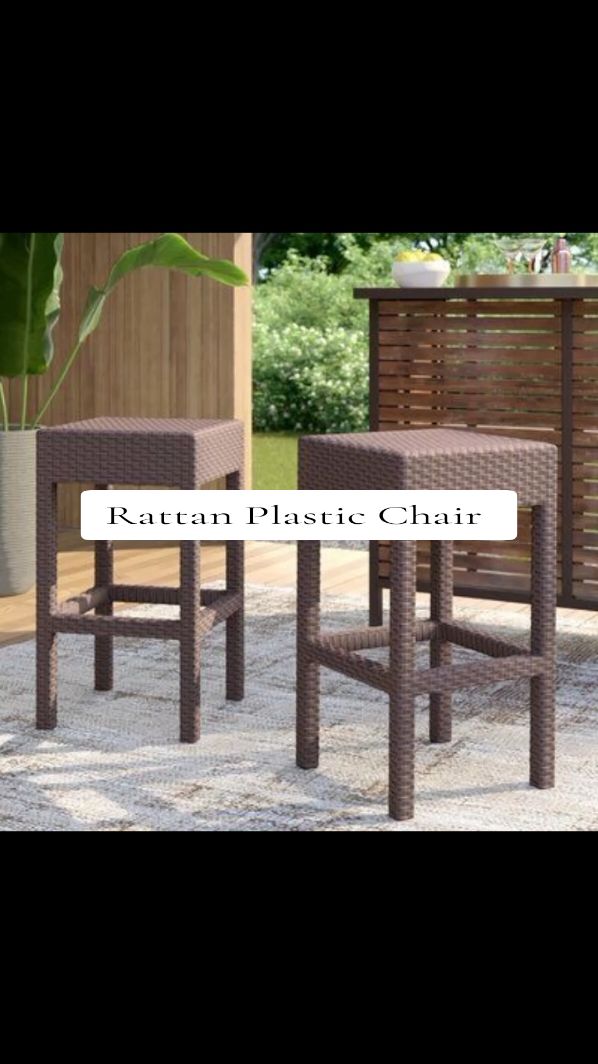 Rattan Plastic Stool order noww #rattan #plasticstool #plasticchair 