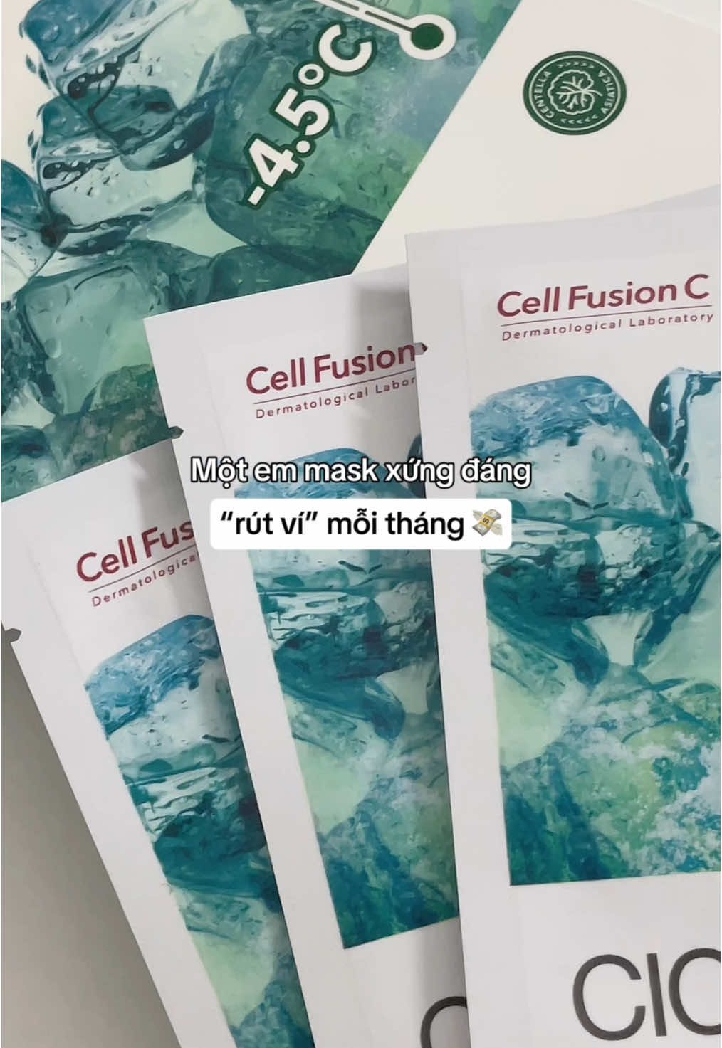 Mask hạ nhiệt đầu tiên tại VN đoá 🤭 @Cell Fusion C Vietnam  #cellfusionc #coolingmask #beauty #BeautyTok #kbeauty #viral #kbeautyskincare #xuhuong #matnahanhiet 