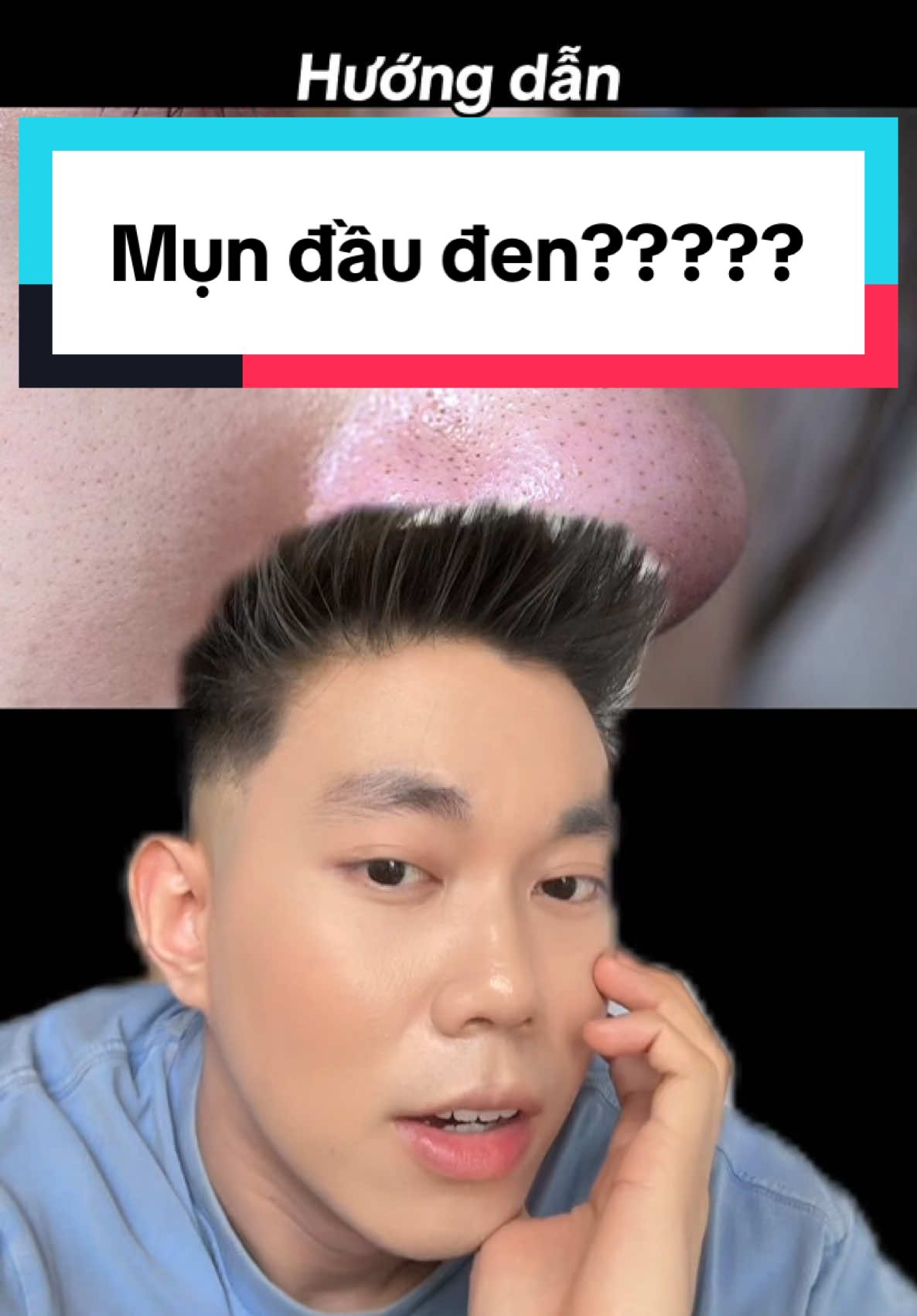 Hướng dẫn skincare trị mụn đầu đen ở mũi và cằm sao cho đúng cách 🥹😍😅🤣😇 #tomskincare #skincaretips #goclamdep #BeautyTok #skintok 