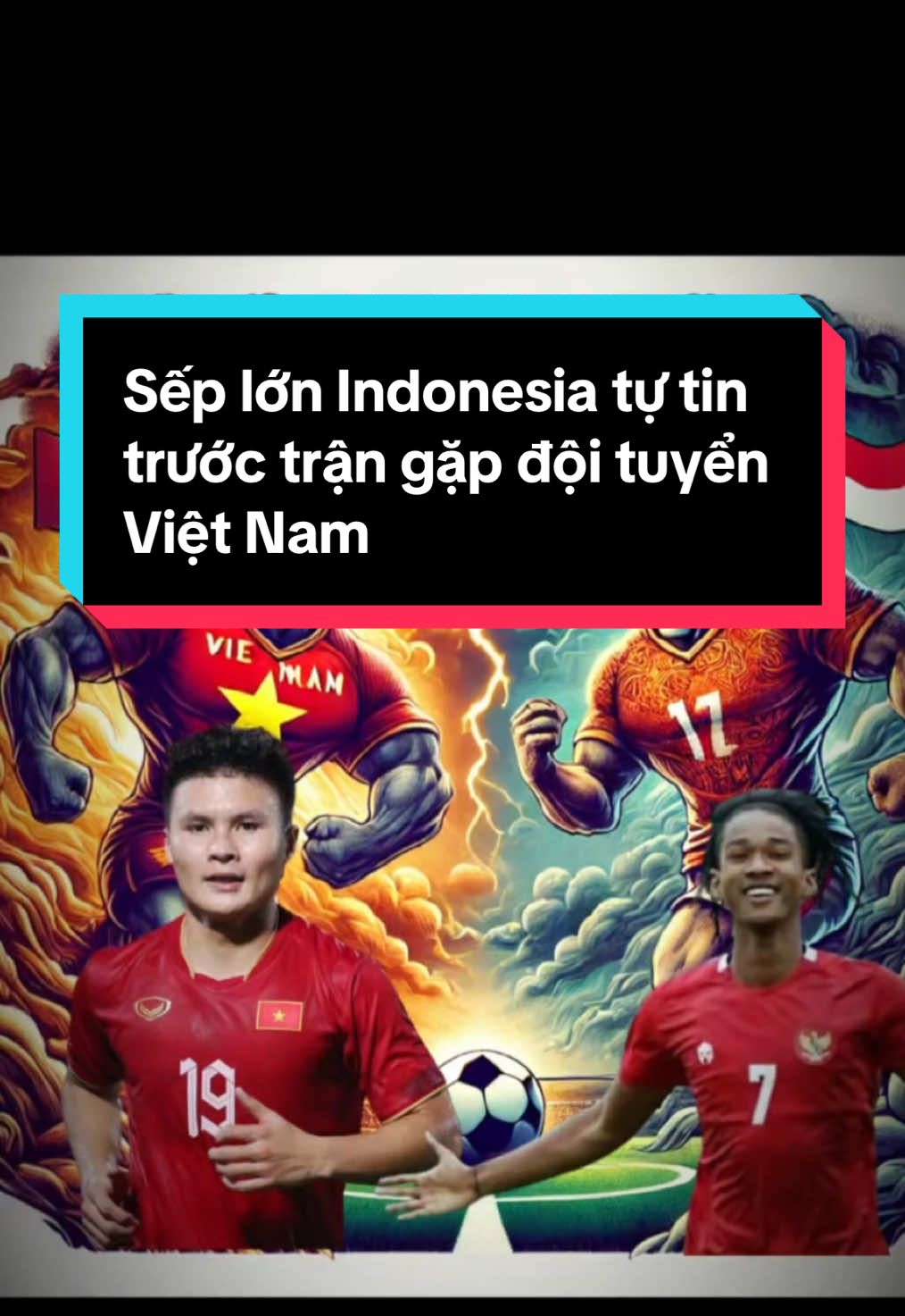 Sếp lớn Indonesia tự tin trước trận gặp đội tuyển Việt Nam #vietnam #football #indonesia #fyp 