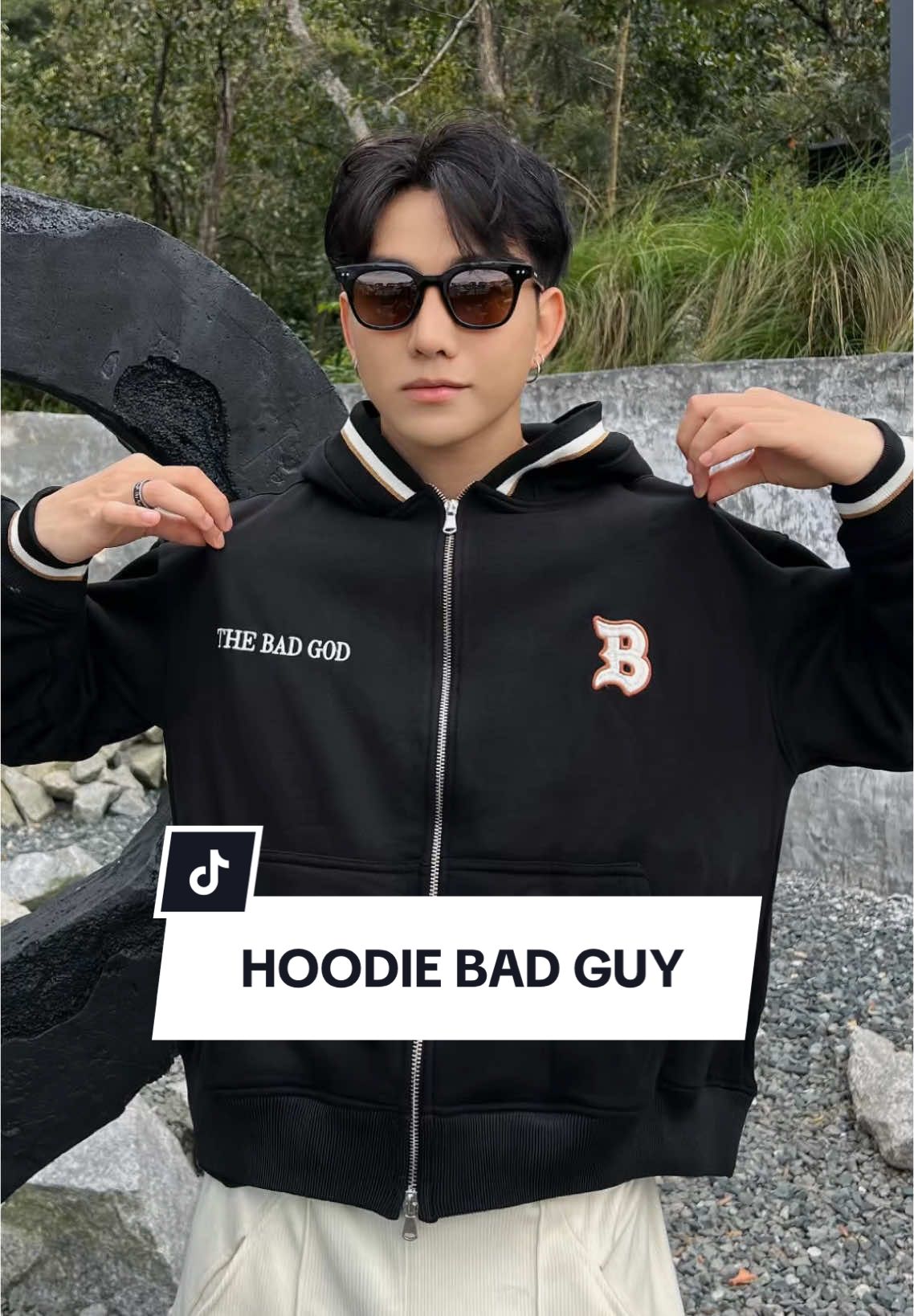 Hoodie Zip Bad Guy #thebadgod #xuhuong #sale #blackfriday #viral #unisex #fashion #thoitrang #thoitrangtiktok #hoodie 