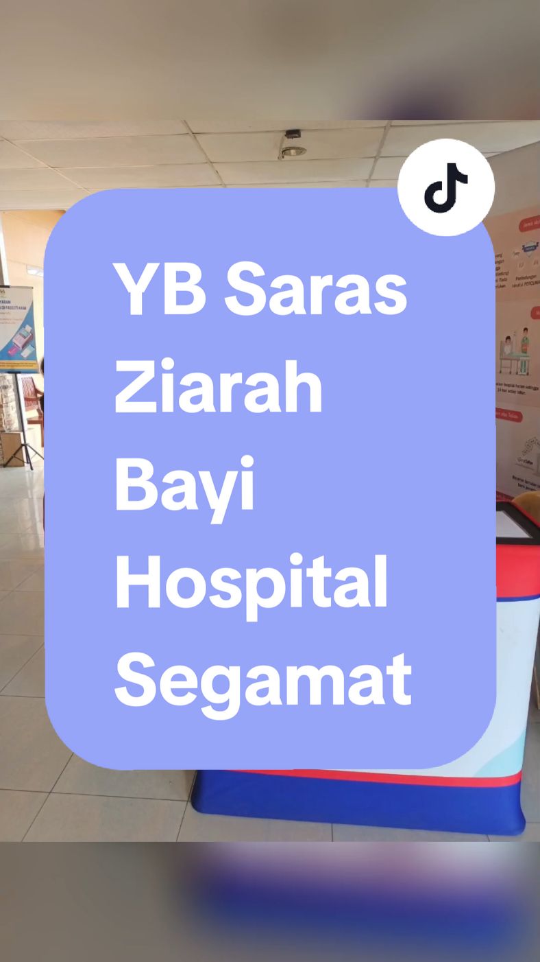 YB SARAS DUN Kemelah  Melihat Perkembangan Terkini Bayi Kepada Puan Puvaneswaran Di Hospital Segamat. #ziarah #SN #kemelahkita #kasihkemelah #MeGPrihatin #MeKakiInfo #gengsupportme #tribe769 