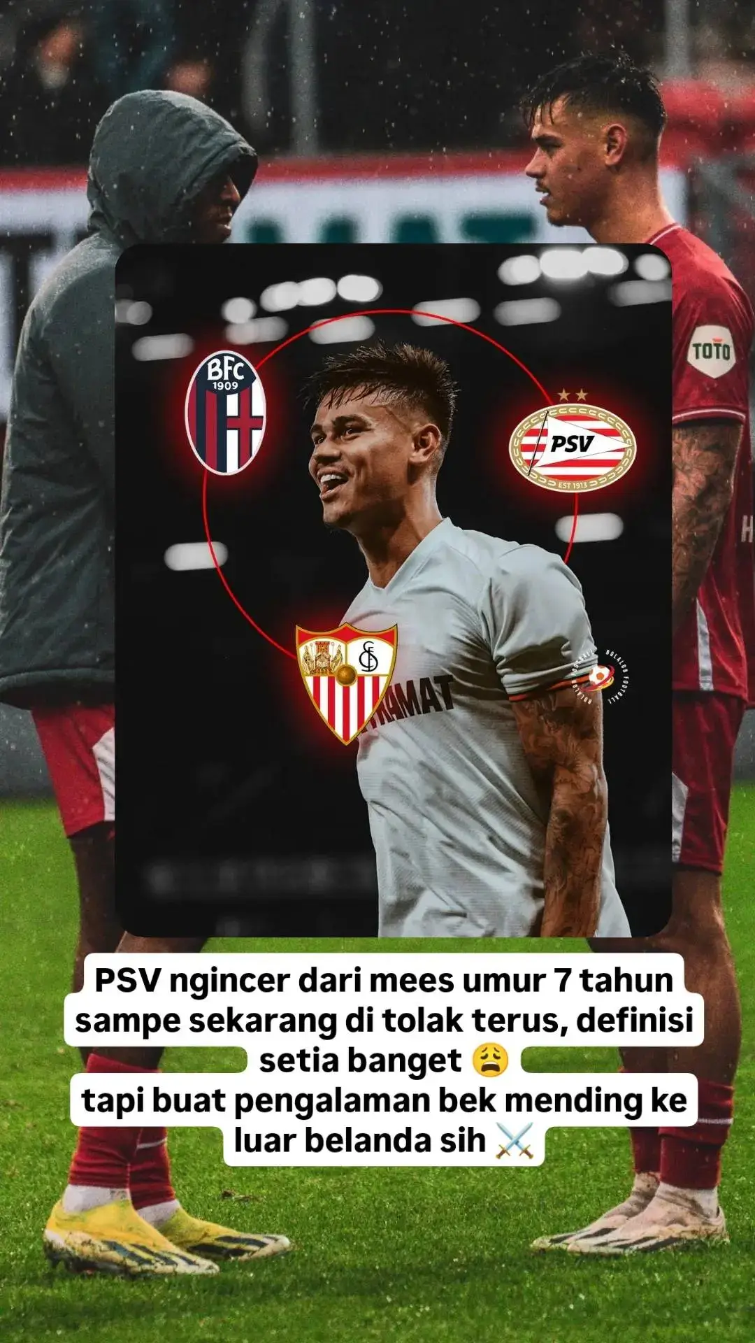 kirain feyenoord yang udah paling setia nungguin mees, gataunya ada PSV yang udah naksir mees dari umur masih kecil😩⚔️ PSV mantau bakat mees sejak mees berusia enam atau tujuh tahun. waktu itu, PSV nawarin kesempatan besar, tapi mees dan keluarganya nolak karena gak mau mees tinggal bersama keluarga angkat. mees dilirik oleh klub-klub gede kek FC Twente, PEC Zwolle, dan Vitesse pas mees pindah ke Sparta nijkerk tapi mees milih FC Twente karena tahun itu pas banget fc twente lagi juara liga eredivisie sekarang setelah 13 tahun PSV masih nungguin mees 😩⚔️ #meeshilgers 