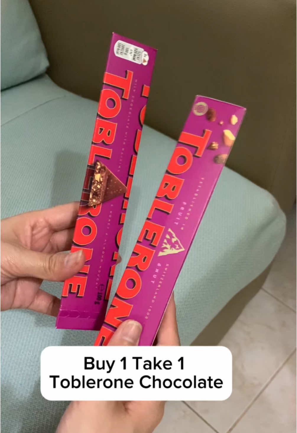 Buy 1 Take 1 Toblerone Chocolate #toblerone #tobleronechocolate #chocolate #buy1take1 #buy1take1toblerone #dessert #gift #giftideas #fyp #foryou