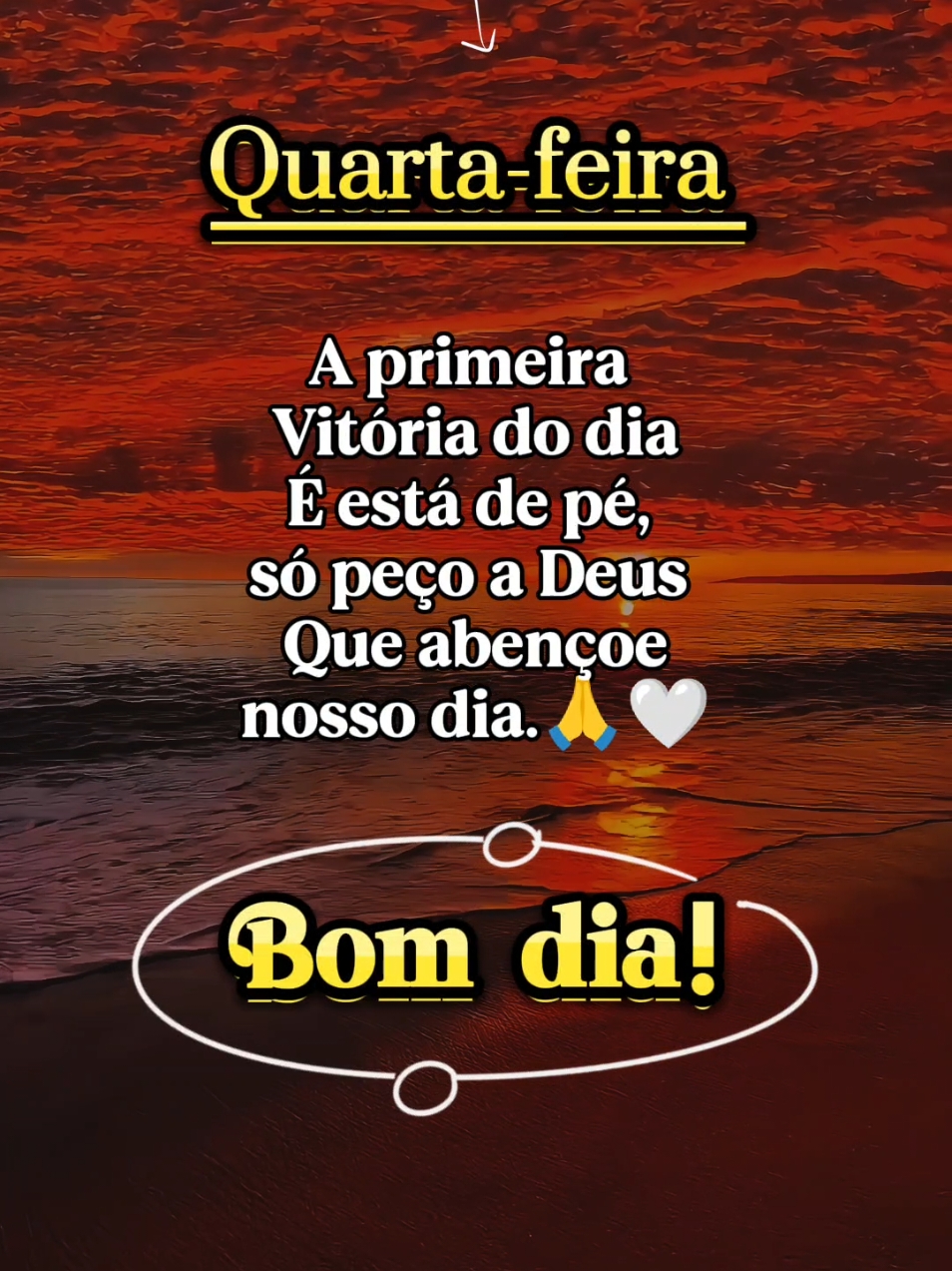 Bom dia quarta feira 🕊️🙌 #agradecer #quartafeira #bomdia #lindodia #mensagemdodia #mensagemdereflexão #agradecer #cristaonotiktok #statusvideo #status 