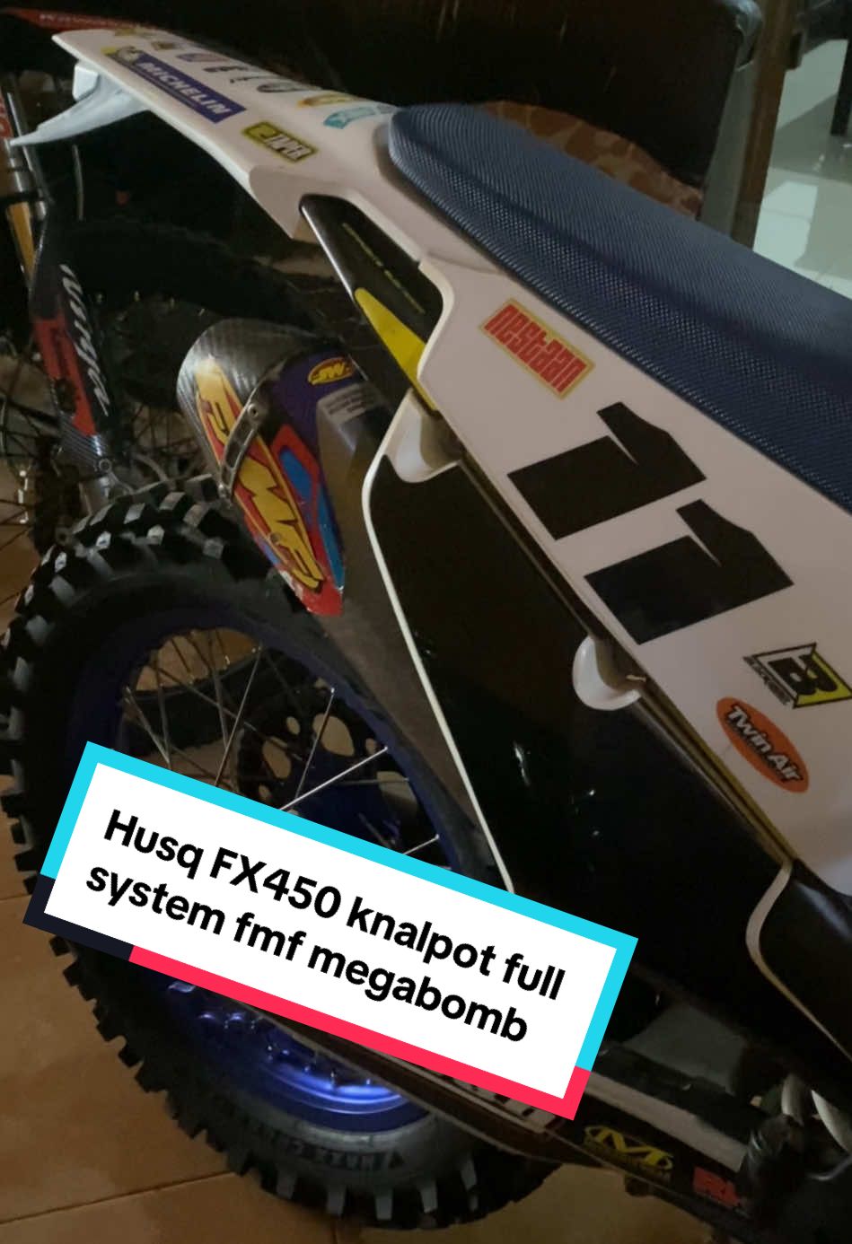 Cek sound fx450 knalpot full system fmf #mygarageshop #husq #husqvarna #husqvarnaindonesia #fmf #fmfexhaust #trailhits #trabas #trailadventureindonesia #trail #trailindonesia 