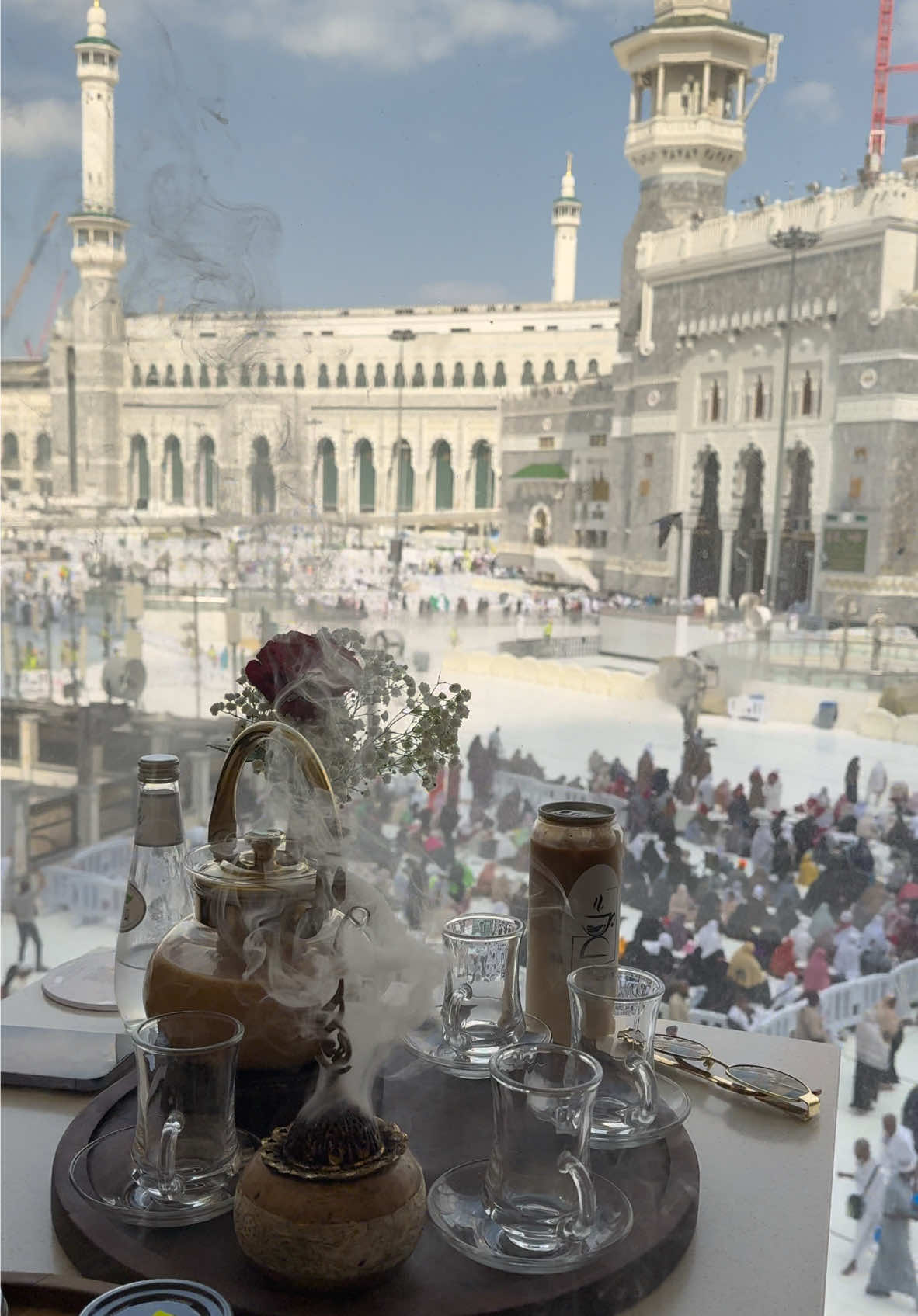 📍Cafe Moment - Makkah, Saudi Arabia  #makkah #cafemoment #umrah #haram 