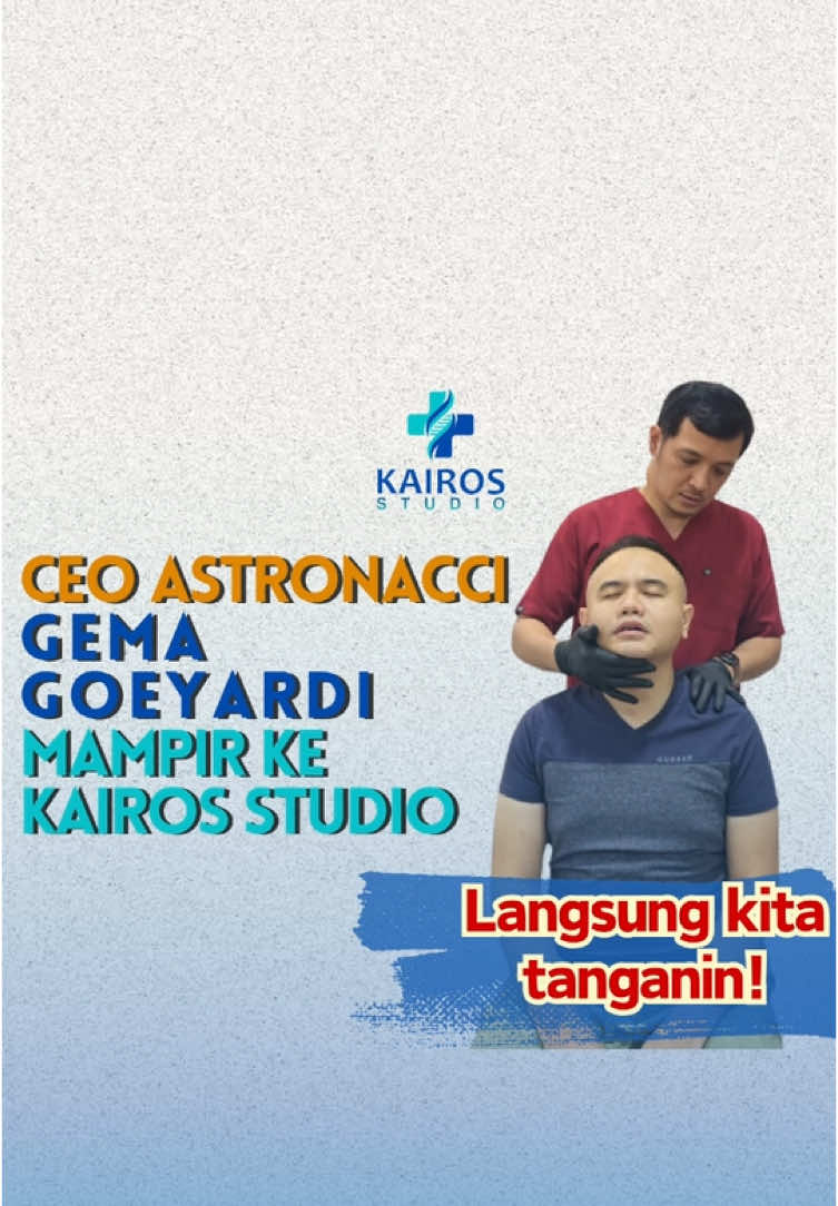 CEO dari Astronacci International, master Gema Goeyardi dateng ke Kairos Studio buat treatment nih! 👐🏼 Check bio kita untuk janji temu 🙌🏼 👨🏼‍⚕️: Sifu Adi #chiropractic #kretekjakarta #tairopractictherapy #bonesetting #theraphy #kretekdijakartabarat #KairosStudio #KretekDiKairosStudio