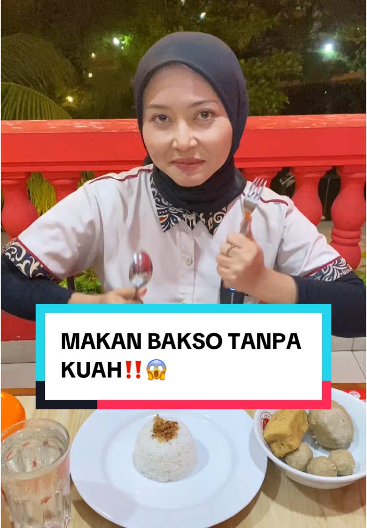 Sekte Makan Bakso Tanpa Kuah pakai nasi😱😱 #baksojwr #beranda #fyp