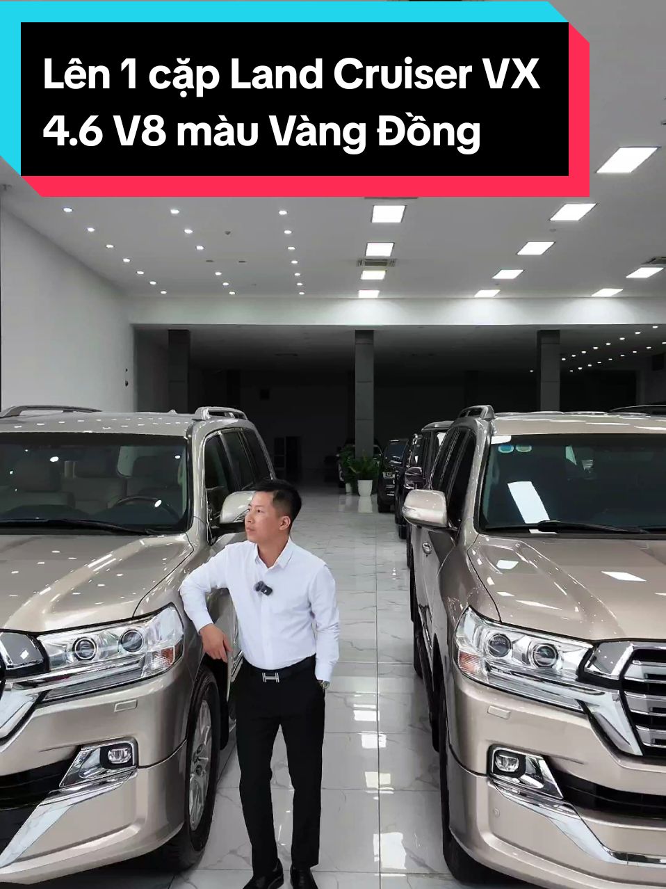 Lên 1 cặp Land Cruiser LC 200 màu Vàng Đồng: - Land Cruiser VX 4.6 V8 sx 2015 model 2016. - Land Cruiser VX 4.6 V8 sx 2017 Giá bán có thương lượng... #lc200 #lc200vx #landcruiser #landcruiser_v8 #toyotalandcruiser #suv #xedaquasudung #chuyenxesang #xuhuong #thinhhanh #hot #trend 