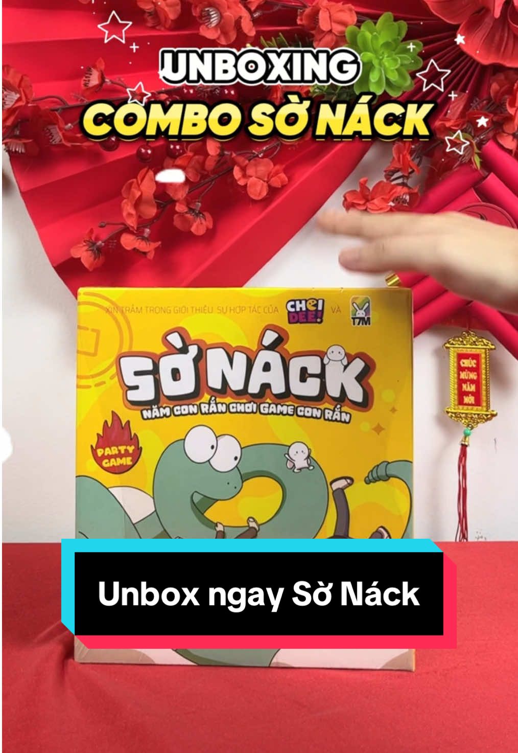 Unbox mạnh tay Sờ náck #choideevietnam #sờnáck #tho7mau #gametet 